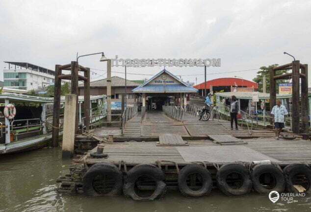 Der Besuch des Mae Klong Railway Market bei Bangkok