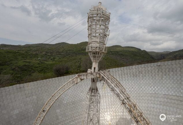 Das Radio Optical Observatory ROT-54 in Armenien
