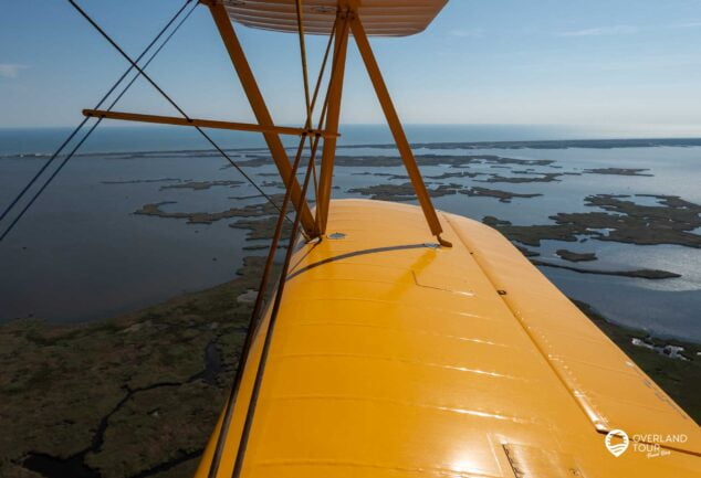 PT-17 Stearman 1941 - Doppeldecker Rundflug bei Virgina Beach