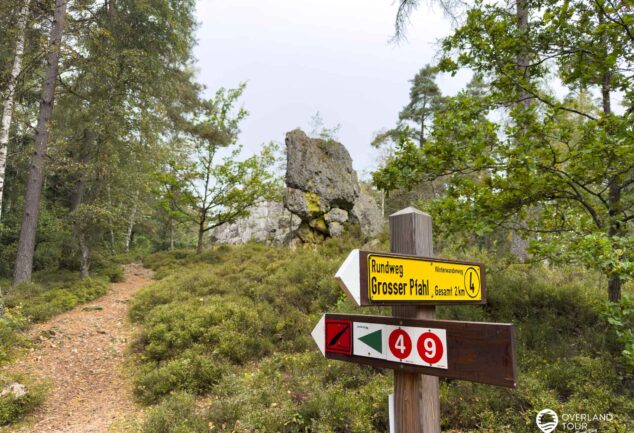 Wanderung Großer Pfahl: Bayerns Top-Geotop in Viechtach auf dem Pfahlrundweg