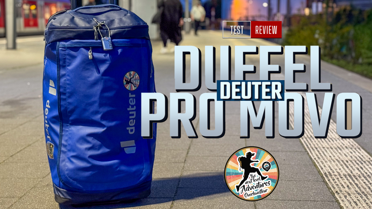 Deuter Duffel Pro Movo 60 Rucksack Trolley im Test: Erfahrungsbericht & Review