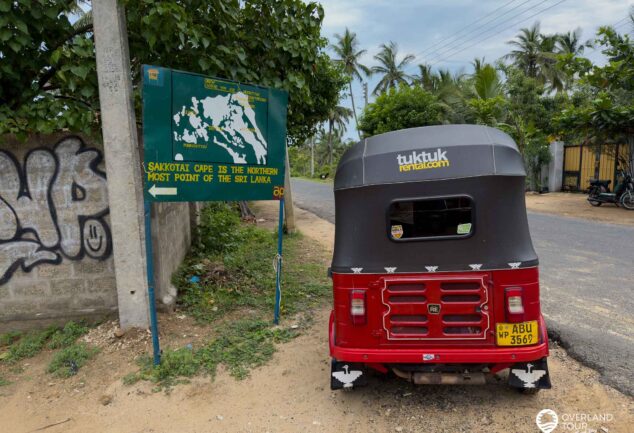 Entdecke Jaffnas Sehenswürdigkeiten per Tuk-Tuk