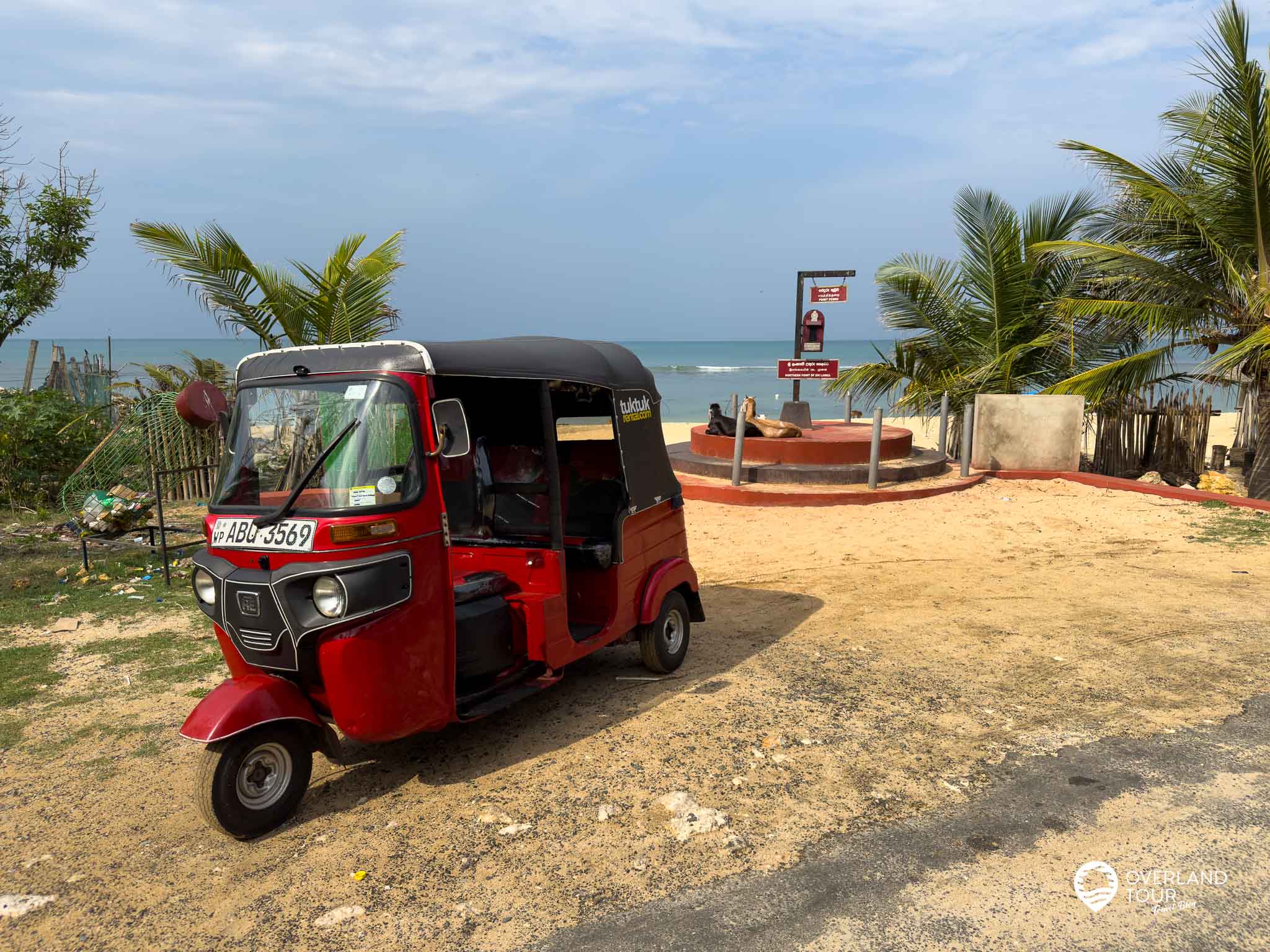 Entdecke Jaffnas Sehenswürdigkeiten per Tuk-Tuk Der nördlichste Briefkasten Sri Lankas