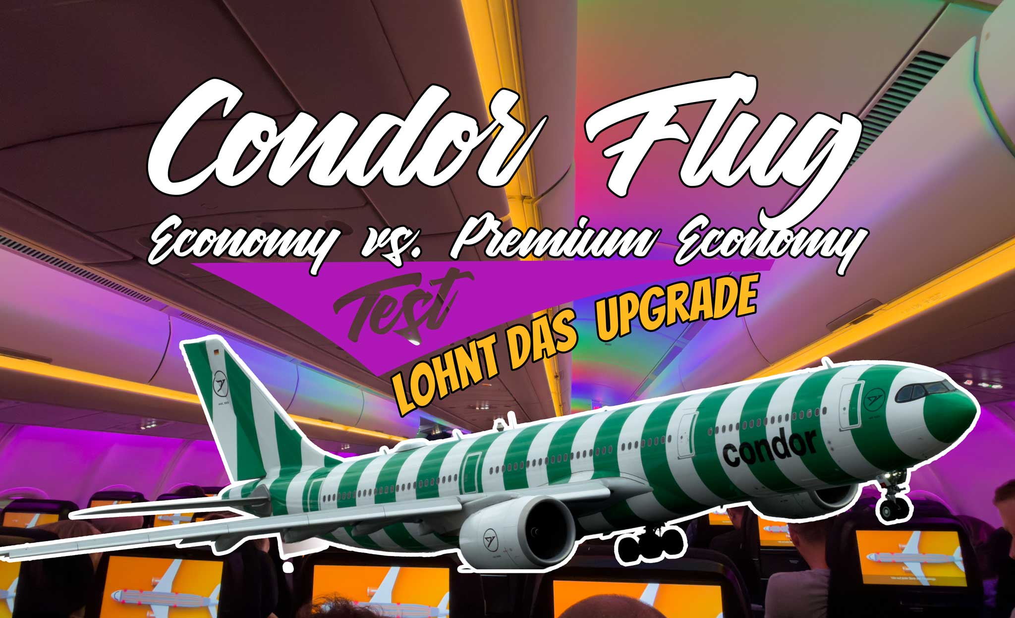Lohnt sich Condor Premium Economy nach Bangkok? Der Test