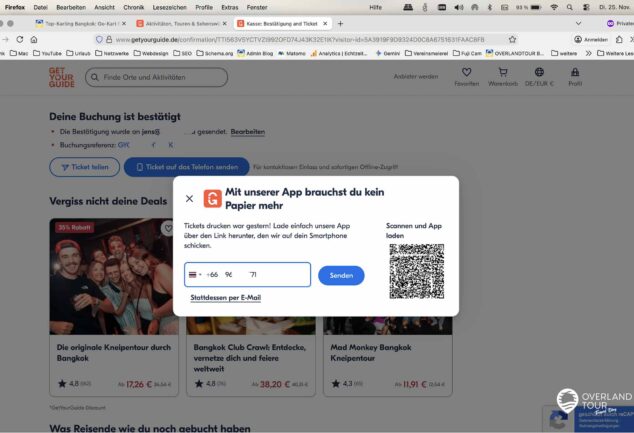 GetYourGuide Tour Review in Bangkok: Soi Cowboy, Nana, Clubs, Rooftop- & Go-Go-Bars