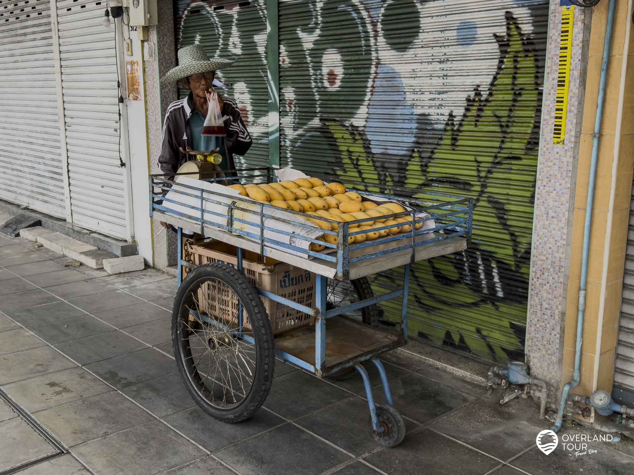 Mission Mango Sticky Rice: Mein Abenteuer im Bangkok-Chaos Auf meinem Abenteuer erreiche ich Thonburi und ich merke, dass ich auf dem richtigen Mango-Mission-Weg bin